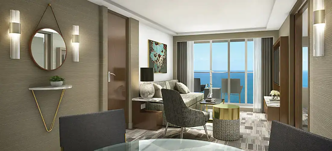 SB Owner's suite con Balcón Grande popa