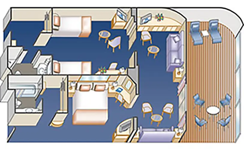 S8 Family Suite with Balcony