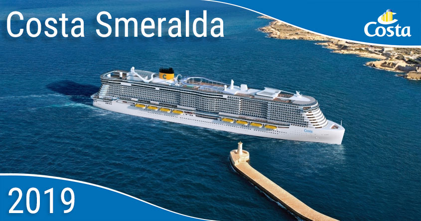 ship costa smeralda 337 00 m long can accommodate up to 6600